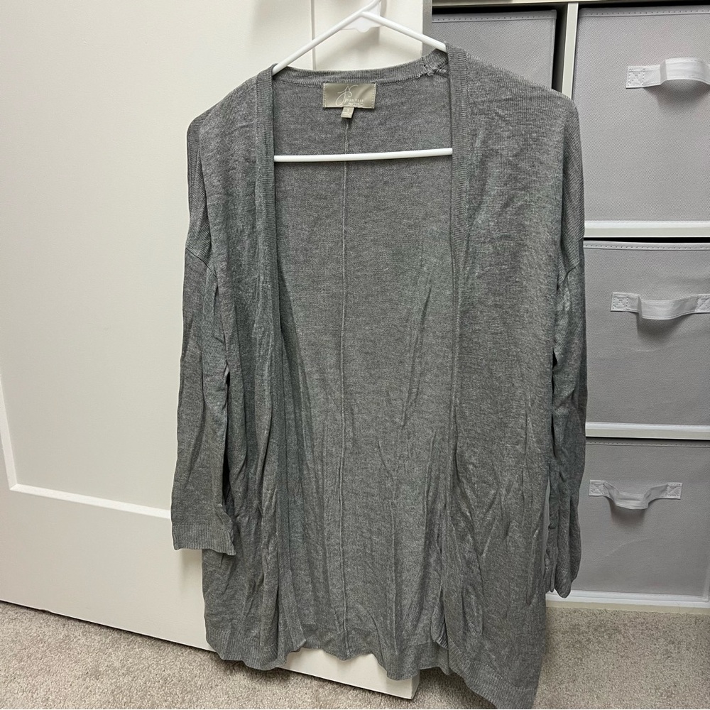 Gray Cardigan